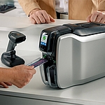 Zebra ZC100 Card Printer Visitor Badge