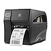 Zebra ZT220 Label Printer Left with Media