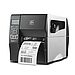 Zebra ZT230 Label Printer Left with Media