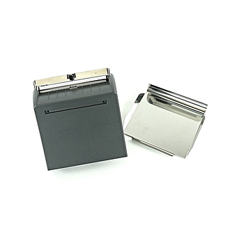 Zebra Front Mount Guillotine Cutter with Catch Tray for ZT410/ZT411 Printers Outside P1058930-189 Zebra Front Mount Guillotine Cutter with Catch Tray for ZT410/ZT411 Printers P1058930-189