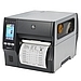 Zebra ZT421 Industrial Printer Left with Media