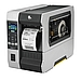 Zebra ZT610 Label Printer Angled Left with Media