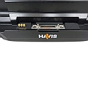 Havis Vehicle Cradle with Tri-Pass-Through for Getac F110 Tablet Connector DS-GTC-223-3