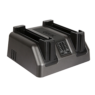 Getac Dual Bay Battery Charger for K120 GCMC_F Getac Dual Bay Battery Charger for K120 Tablet GCMCKF