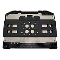 Havis Cradle for Getac S510 Notebook with Tri Pass-through Rear DS-GTC-1403-3