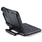 Panasonic Toughbook FZ-G2 with Keyboard and Handle from Left Angle FZ-VEKG21LE